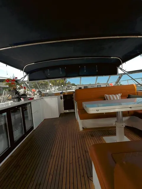 Bote Charters yacht deck and bar, photo 52 of 59