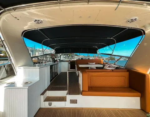 Bote Charters yacht deck and bar, photo 55 of 59