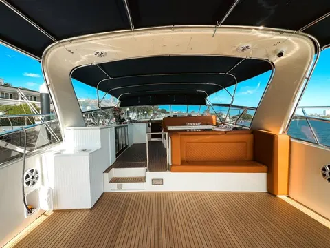 Bote Charters yacht deck and bar, photo 58 of 59